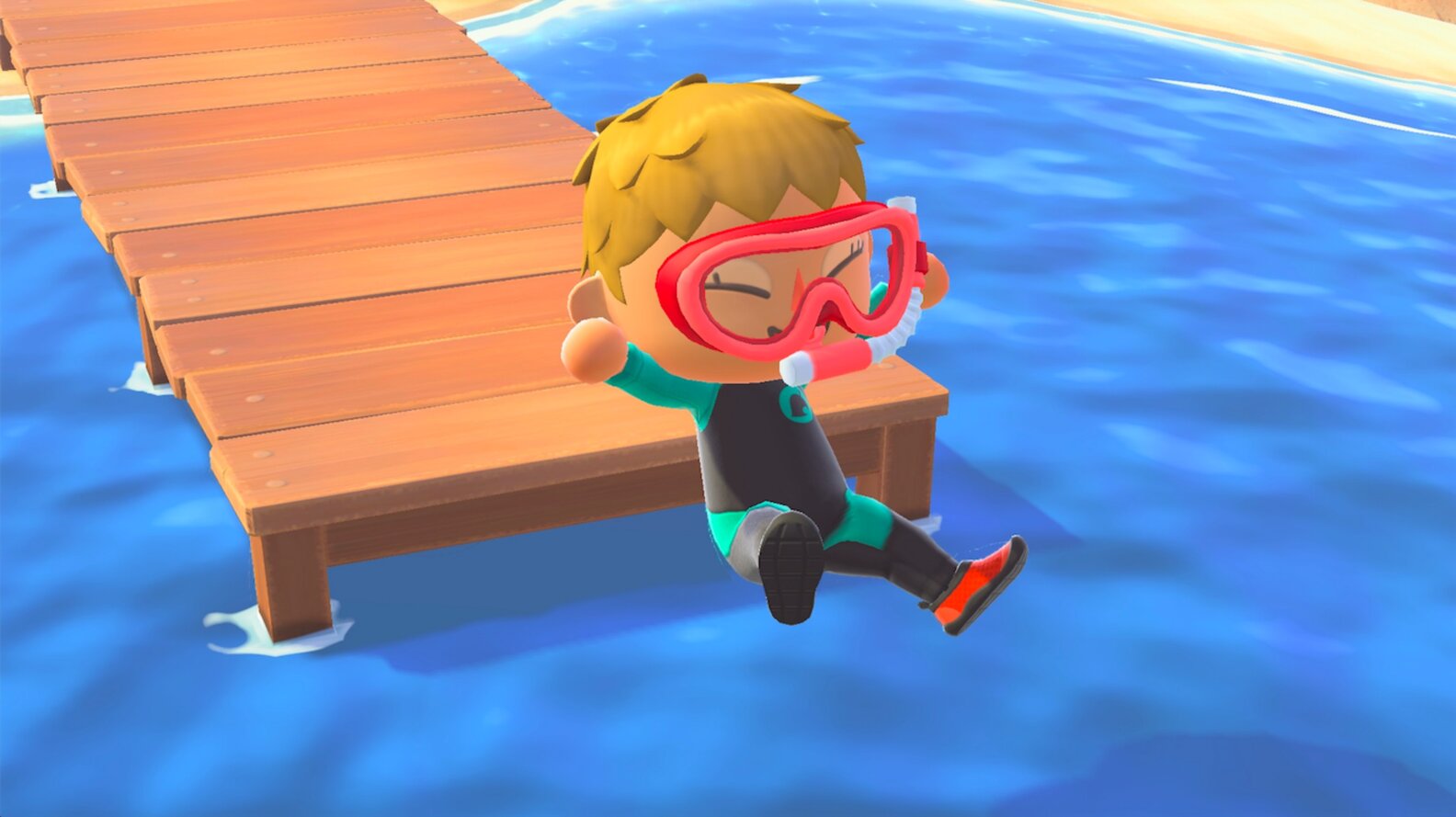 Swimming in Animal Crossing How to Swim, Get a Wetsuit & More Thrillist