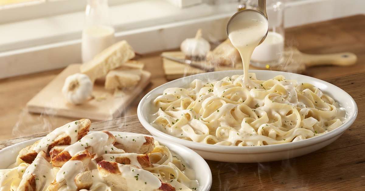 Olive Garden Alfredo Menu New Pasta Dishes Include 30 More Sauce Thrillist