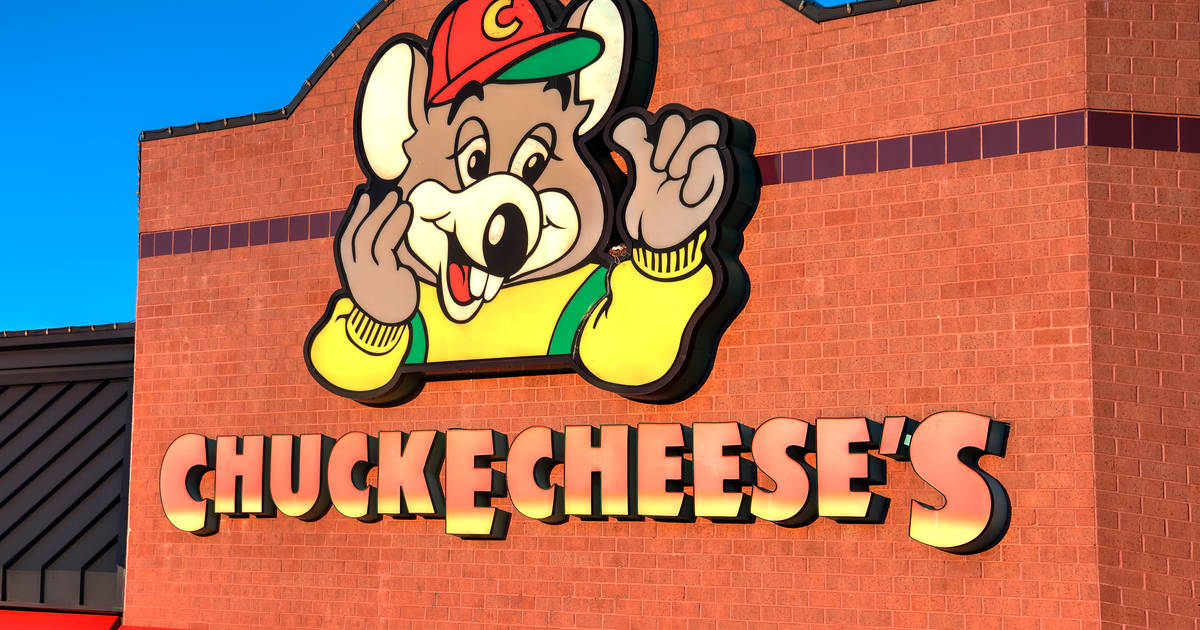 Chuck E Cheese Menu