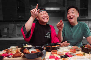 Send Foodz: Tim and David Do an All-You-Can-Eat Dumplings Showdown