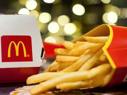 mcdonald's free fries