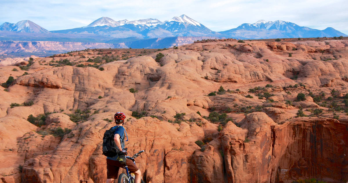 Slickrock mountain bike online trail