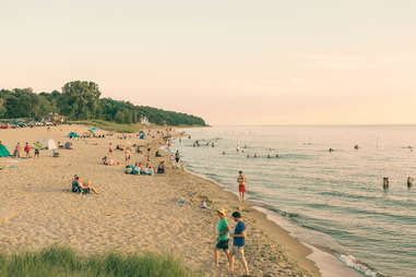 Oval Beach, Saugatuck