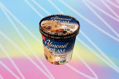 Almond Dream non-dairy ice cream fudge