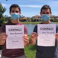 These Parkland Survivors Made A Contract So People Social Distance & Wear A Mask