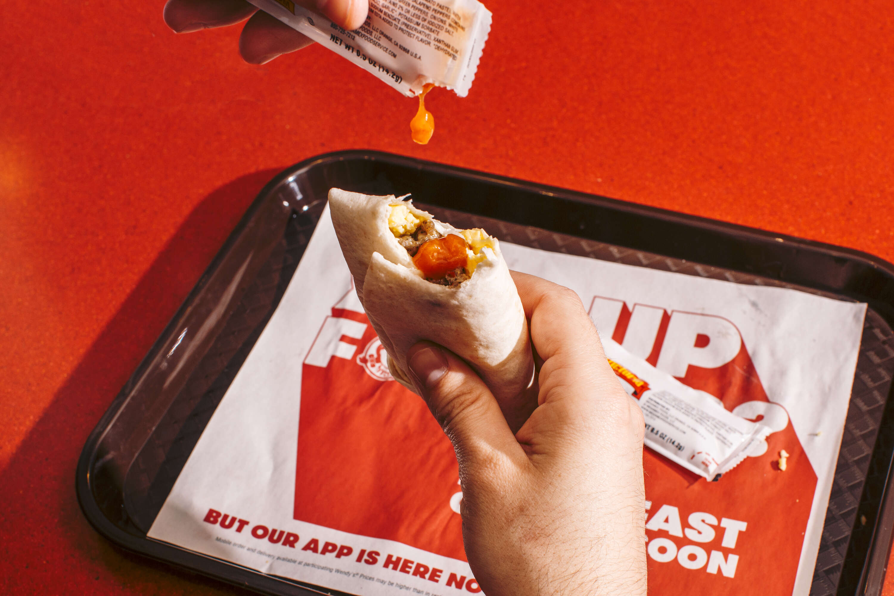 Wendy S Free Breakfast Get A Sausage Egg Cheese Burrito In App Thrillist