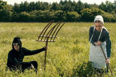 David Rose on an Amish farm in "Finding David"