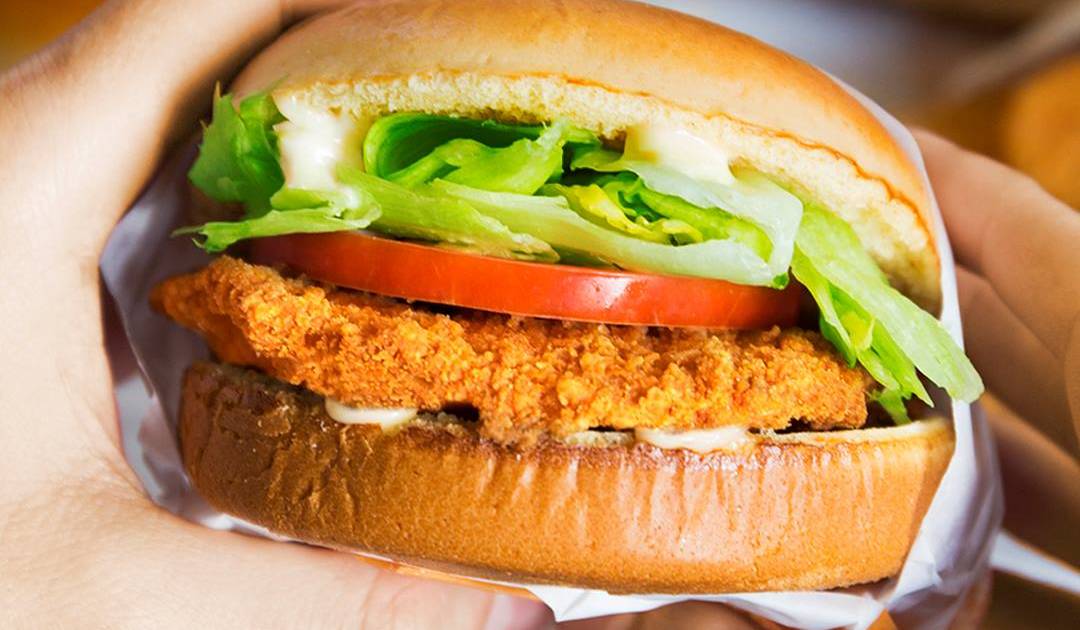 crispy chicken burger king