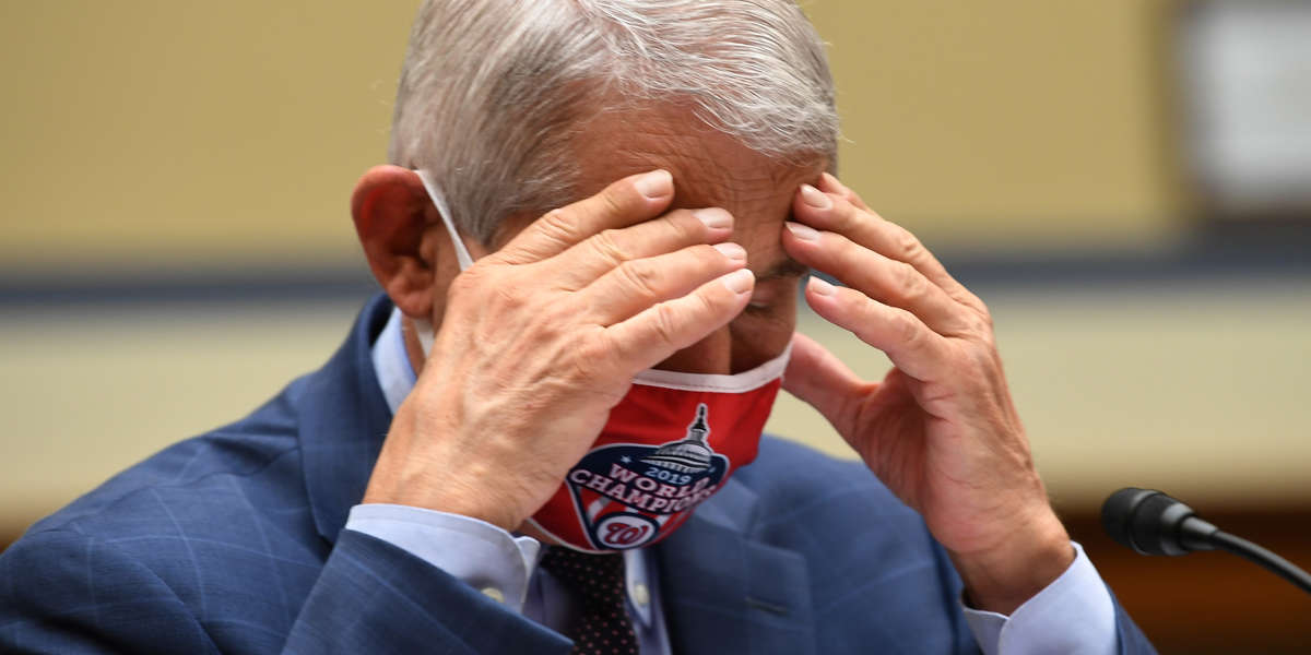 You re Putting Words In My Mouth Dr Fauci Shuts Down GOP Rep During