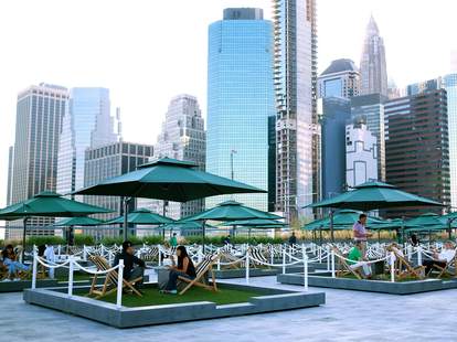 Best Rooftop Bars In Nyc Good Places To Drink Outside With A View Thrillist
