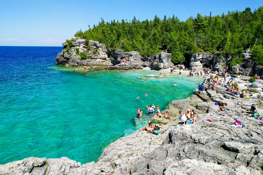 Things to Do in Bruce Peninsula Hiking, Swimming, Spelunking & More Thrillist