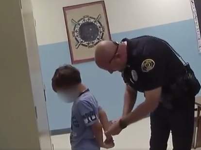 Florida Cops Arrested An 8-Year-Old Boy At School. Now His Family Is Suing - NowThis