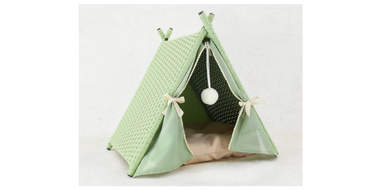 Wicker Portable Cat House