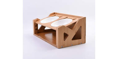 elevated cat feeder