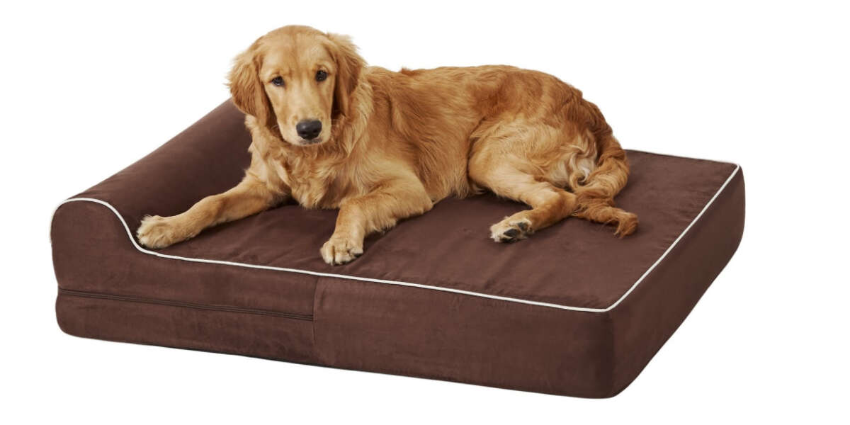KOPEKS Orthopedic Pillow Dog Bed w/Removable Cover