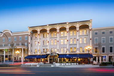 Adelphi exterior in Saratoga Springs, New York