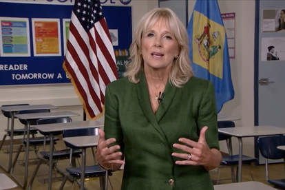Lifelong Educator Dr Jill Biden Says She S Heartbroken By Trump S Failure To Protect Students Nowthis