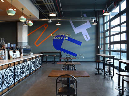 Gumption Coffee interior