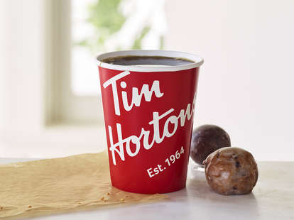 Canadian favorite coffee & doughnut shop Tim Hortons now open in