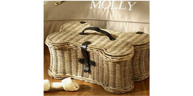 Dog Toy Storage Basket