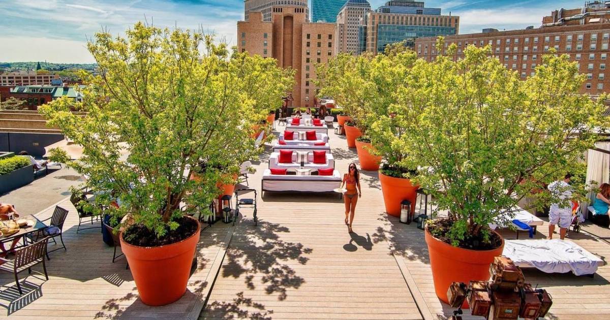 Best Rooftop Bars In Boston Places To Drink With A View This Summer Thrillist