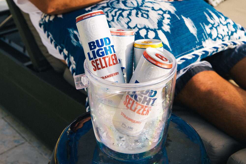 Bud Light Seltzer Slim Coolie - The Beer Gear Store