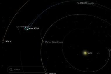 Perseverance tracking NASA