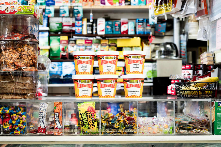 'Bodega Capsule' Ice Cream OddFellows Drop New Flavors With Desus & Mero Thrillist