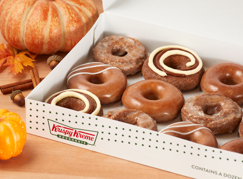 Krispy Kreme Pumpkin Spice Donuts 4 New Flavors Hit The Fall 2020 Menu Thrillist