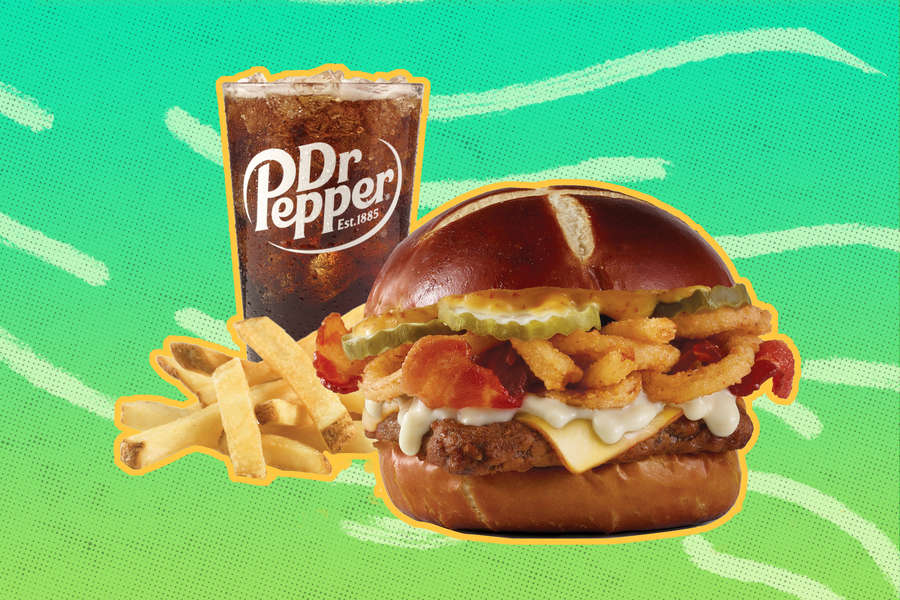 Wendy's Pretzel Bacon Cheeseburger How Does the New Burger Taste