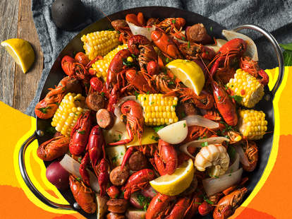 Crab Boil With Potatoes And Corn How To Make A Seafood Boil Recipe Ingredients Everything You Need Thrillist Crab Boil With Potatoes And Corn How To Make A Seafood Boil Recipe Ingredients Everything You Need Thrillist