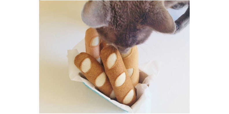 Baguette Catnip Cat Toys