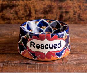 rescue dog bowl