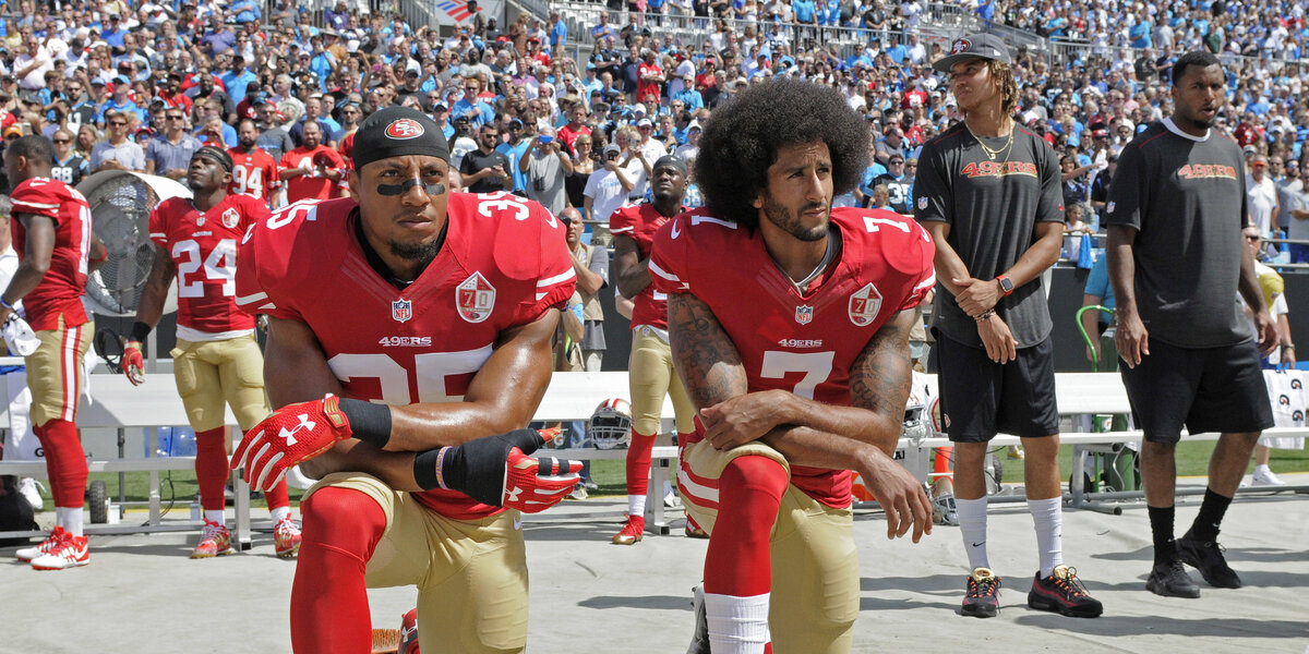 The San Francisco 49ers' Colin Kaepernick Kneeled So That We May