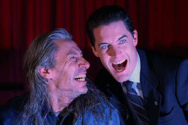 bob and agent dale cooper in twin peaks