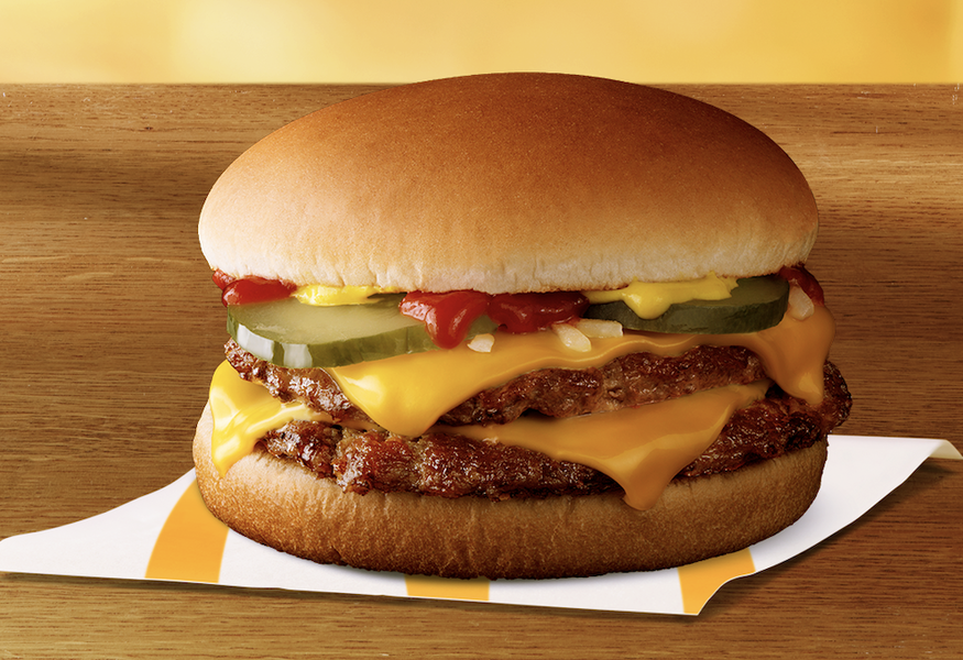 McDonald's National Cheeseburger Day Deal 50Cent Double Cheeseburger