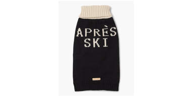 Après Ski Knit Dog sweater