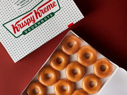 Krispy Kreme National Coffee Day Deal Free Coffee Donuts Thrillist