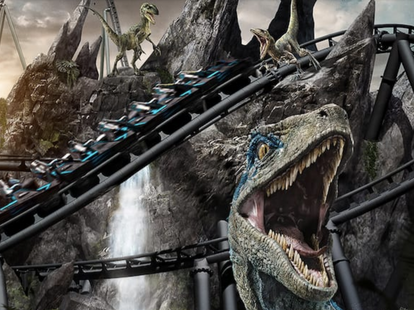 Universal Studios VelociCoaster: The First Jurassic World Roller ...