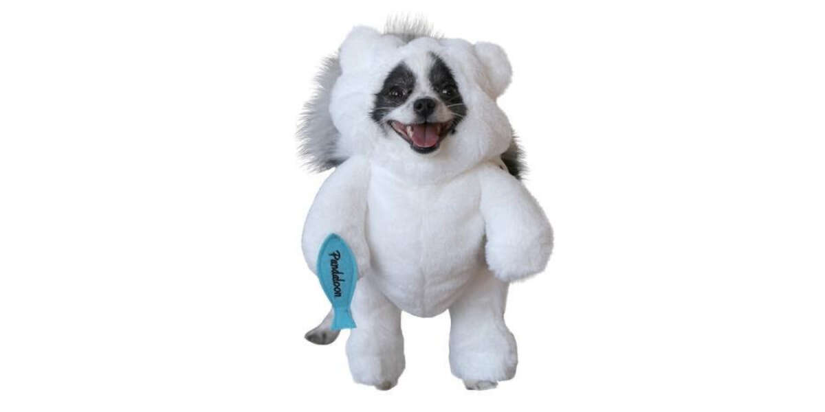 polar bear dog costume