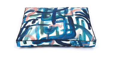 muttropolis brushstroke dog bed