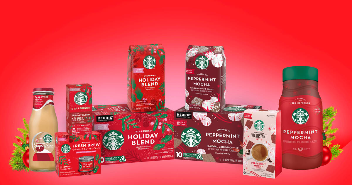 Starbucks Christmas Flavored Kcups 2021