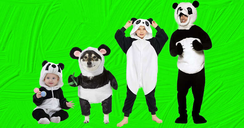 Panda Family Costume