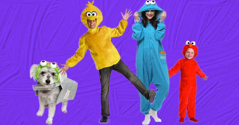 Sesame Street Family Halloween Costumes