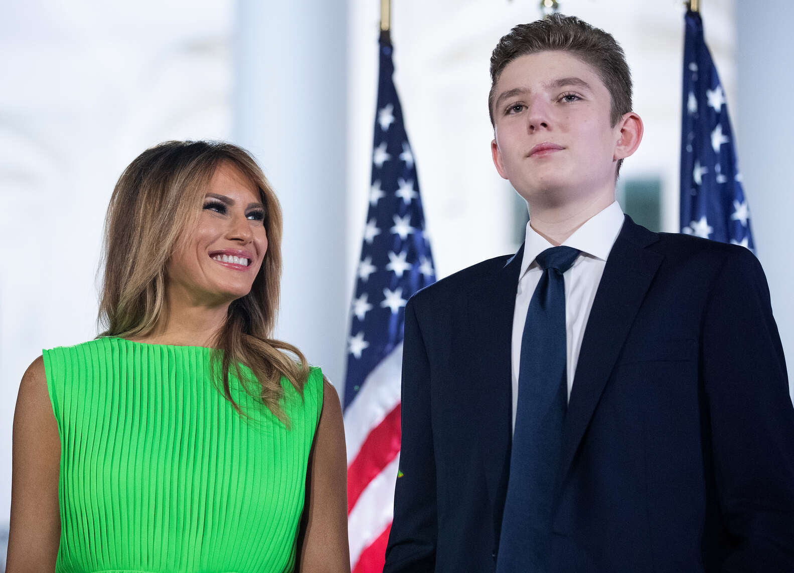 Barron Trump Tested Positive For COVID-19, Melania Trump Confirms - NowThis