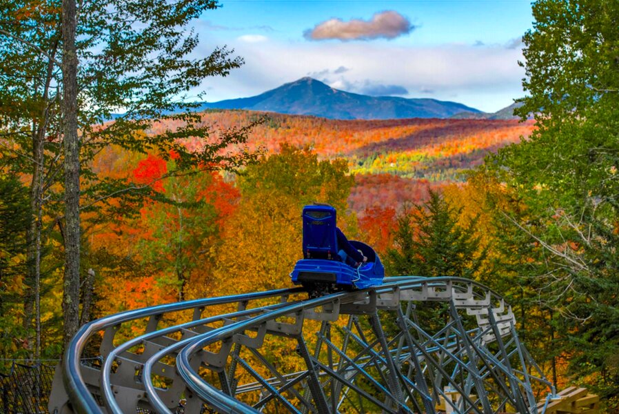 Cliffside Mountain Coaster Opening How to Ride Through Lake