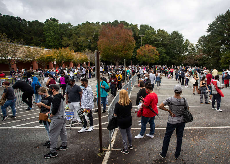 Georgia Residents Report Waiting In Line To Vote For Up To 11