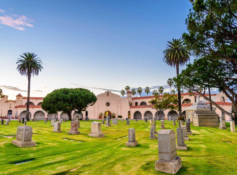 Los Angeles, California, USA 17th July 2021 A general view of atmosphere of  Singer Skinnay Ennis's Grave at Hollywood Forever Cemetery on July 17, 2021  in Los Angeles, California, USA. Photo by