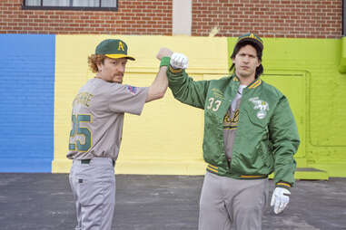 andy samberg in the unauthorized bash brothers experience