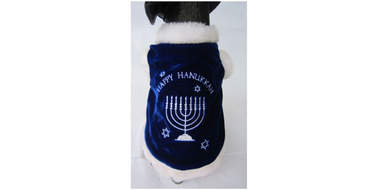 dog cape hanukkah